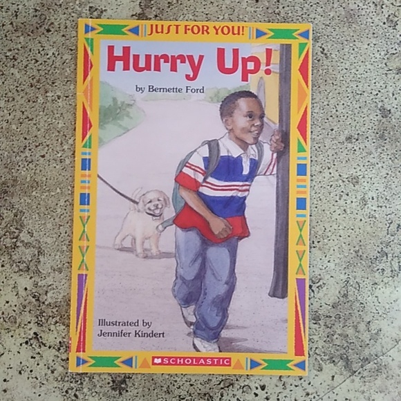 Hurry Up Level Reader Preschool Classroom Book Homeschool Reading Phonics - Picture 1 of 5